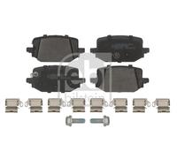 Febi 184228 Rear Brake Pad Set Fits Nissan Qashqai Rogue X-Trail