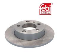 febi bilstein 18488 Brake Disc Set (2 Brake Disc) rear, full, No. of Holes 5