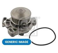 FEBI 186116 Engine Cooling Water Pump Cast Aluminium Fits Honda Civic FR-V