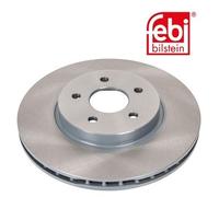febi bilstein Pair of Brake Disc Rotor 18626 fits Front OE 1 321 488,1 376 118