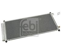 Febi Air Conditioning Condenser fits Honda Jazz II 2002-2008 1.2 1.3 1.4