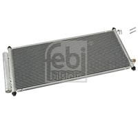 Febi Air Conditioning Condenser fits Honda Jazz II 2002-2008 1.2 1.3 1.4