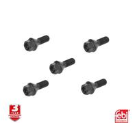 FEBI 18903 WHEEL BOLTS x5 M12x1.5 49mm CONICAL SEAT - BMW MINI DACIA RENAULT