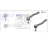 FEBI BILSTEIN 194763 Track rod end