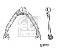 FEBI BILSTEIN 196158 Suspension arm