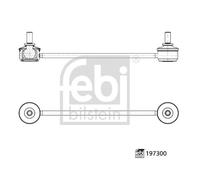 FEBI BILSTEIN 197300 Anti-roll bar link