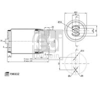FEBI BILSTEIN 198332 Boot, air suspension