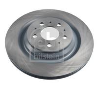 FEBI BILSTEIN Brake Disc 176865 Rear Axle Internally Vented 335mm Pair for Tesla Model 3