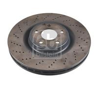 Brake Disc Single Vented Front 344mm 171485 Febi A2184210412 A218421041207 New