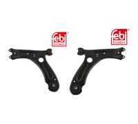 Febi 2 x Control Arm Wishbone fits VW Jetta IV 2010-2018 1.2 1.4 1.6 1.8 2.0 2.5