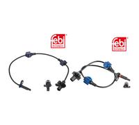 Febi 2 x L+R ABS Wheel Speed Sensor fits Honda Cr-V III 2006-2012 2.0 2.2 2.4