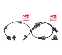 Febi 2 x L+R ABS Wheel Speed Sensor fits Honda Cr-V III 2006-2012 2.0 2.4