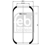 febi bilstein 20644 Air Spring without piston, pack of one