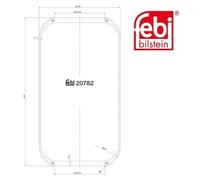 FEBI BILSTEIN 20782 Boot, air suspension