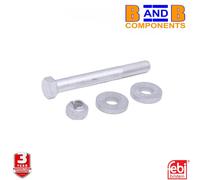 febi bilstein 21560 Eccentric Bolt with levelling discs and nuts, pack of one