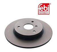 2x Brake Discs Pair Solid fits SMART FORTWO 1.0 Front 2007 on 280mm Set Febi New