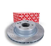2x Brake Discs Pair Vented Front 312mm 22683 Febi Set A2204210912 2204210912 New