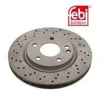 febi bilstein 22996 Brake Disc Set (2 Brake Disc) front, internally ventilated, No. of Holes 5
