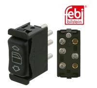 Electric Window Switch fits MERCEDES 190 W201 2.0 Front Left 82 to 93 M102.961