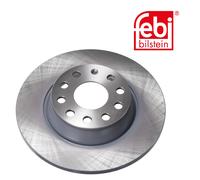2x Brake Discs Pair Solid Rear 286mm 24382 Febi Set 1K0615601M Quality New