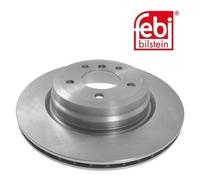 2x Brake Discs Pair Vented fits BMW 335D 3.0D Rear 06 to 13 336mm Set Febi New