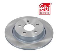 2x Brake Discs Pair Solid fits VOLVO C70 Mk2 Rear 2.4 2.5 2.0D 2.4D 06 to 13 Set