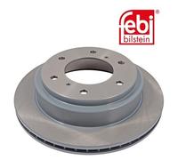 2x Brake Discs Pair Vented fits MITSUBISHI SHOGUN Mk2 3.2D Rear 00 to 07 4M41