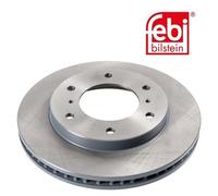 2x Brake Discs Pair Vented Front 290mm 26048 Febi Set MN116706 MR407116 MR407289