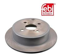 2x Brake Discs Pair Solid Rear 258mm 26066 Febi Set 4243102070 4243102071 New