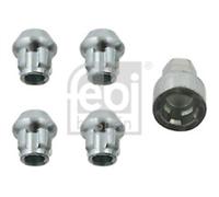 FEBI 27057 Locking Wheel Nut Set With Key M12 x 1.5mm FITS MANY FORDS MAZDA MORE