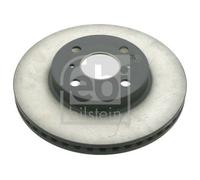 FEBI 27467 2x Front Brake Discs Fits Toyota Yaris/Vitz Yaris / Vios Yaris