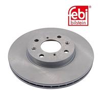 Ferdinand Bilstein Brake Discs Pair Vented for Suzuki Swift RS 413 1.3 Front 2005 on M13A 252mm