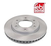 2x Brake Discs Pair Vented fits MITSUBISHI L200 KA4T, KB4T 2.5D Front 05 to 15