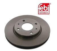 2x Brake Discs Pair Vented fits MITSUBISHI GALANT Mk6 2.5 Front 00 to 04 6A13