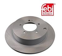 2x Brake Discs Pair Solid fits PEUGEOT 4007 GP 2.4 Rear 07 to 13 302mm Set Febi