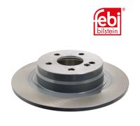 2x Brake Discs Pair Solid fits MERCEDES C200 Rear 1.8 2.1D 2.2D 2007 on 300mm