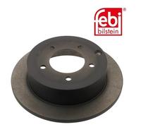 2x Brake Discs Pair Solid fits MITSUBISHI LANCER Mk8 2.0D Rear 2008 on 262mm Set