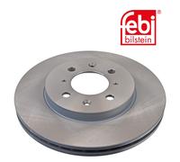 2x Brake Discs Pair Vented fits HONDA JAZZ Mk2 1.4 Front 06 to 08 258mm Set Febi