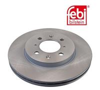 2x Brake Discs Pair Vented fits HONDA JAZZ Mk2 1.4 Front 06 to 08 258mm Set Febi