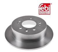 2x Brake Discs Pair Solid fits HYUNDAI i30 FD 1.6 Rear 07 to 11 G4FC 262mm Set