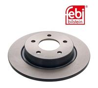 febi bilstein 32775 Brake Disc Set (2 Brake Disc) rear, full, No. of Holes 5