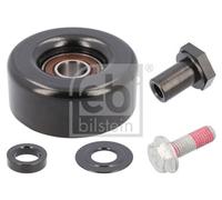 febi bilstein 34533 Tensioner Pulley for auxiliary belt, with screw, pack of one