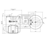FEBI BILSTEIN 38419 Boot, air suspension