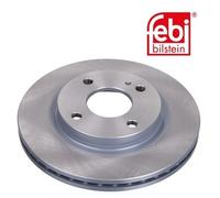 2x Brake Discs Pair Vented fits FORD FIESTA Mk6 TDCi 1.6D Front 2008 on 258mm