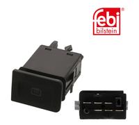 Febi 38627 Switch Black Push Control Premium Durable Fits VW Bora 1998 - 2005