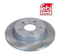 febi bilstein 39689 Brake Disc Set (2 Brake Disc) rear, full, No. of Holes 5