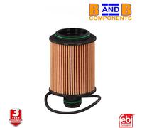 FEBI 39837 OIL FILTER CARTRIDGE INSERT WITH SEAL RING FIAT 500 PUNTO OPEL CORSA