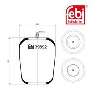 Febi 39892 Air Spring Standard Durable High Performance Premium Quality