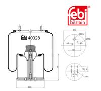 FEBI BILSTEIN 40328 Boot, air suspension