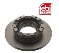 febi bilstein 40783 Brake Disc Set with ABS pulse ring (2 Brake Disc) rear, full, No. of Holes 5
